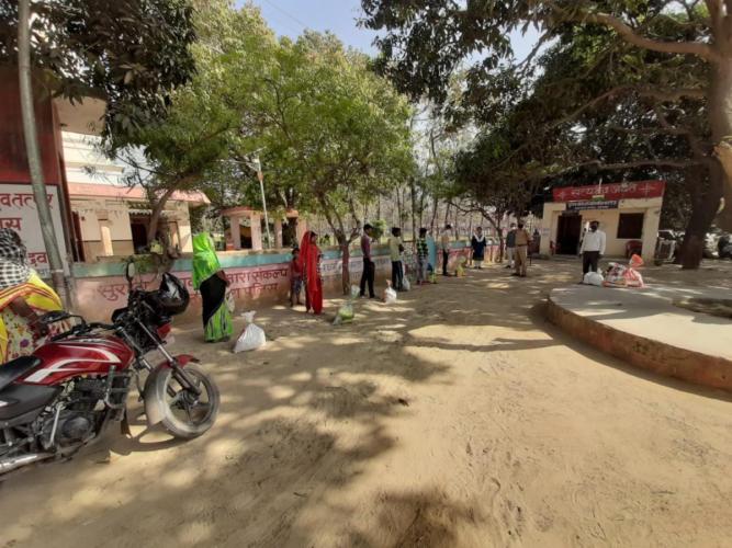 food material distribution